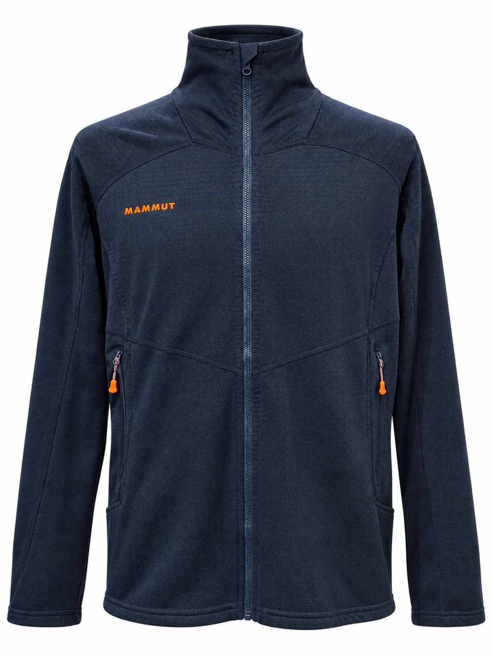 Mammut Eiger Extreme Eiswand Guide Jacket Men’s XL in dark navy with orange logo